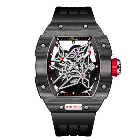 1902 Skeleton Carbon Fiber Black - Nero