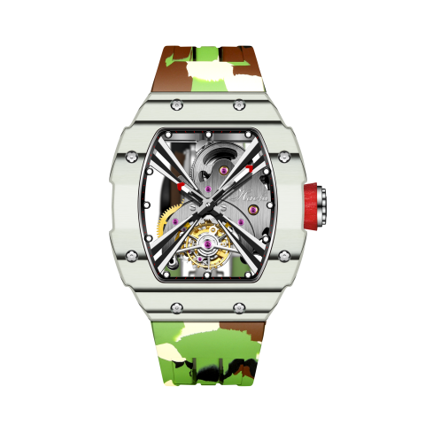 1903 Skeleton Tourbillon Green - Verde Militare