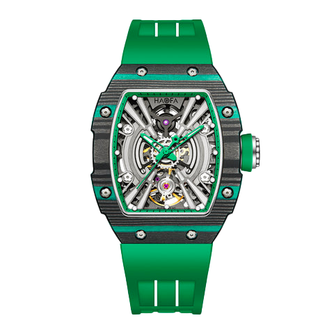 1906L Carbon Fiber Green - Verde