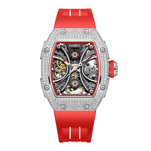 1909L Middle Size Automatic Red - Rosso