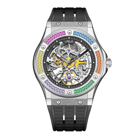 1913S Sapphire Mechanical Rainbow Black Rainbow - Nero