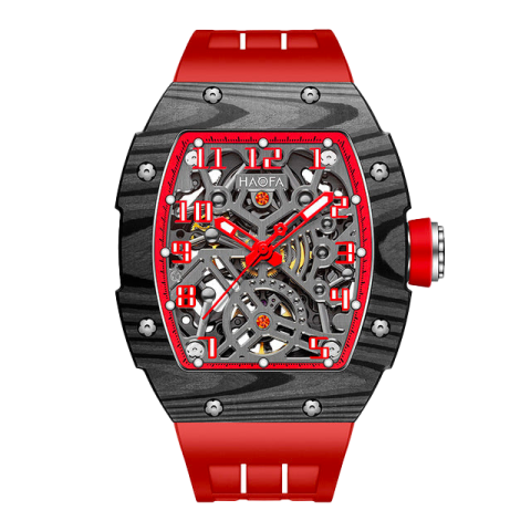 1923 Automatic Mechanical Black Red - Rosso