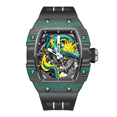 1968 3D Dragon Green - Verde