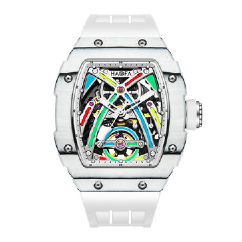 1970 Color Luminous dial Carbon White - Bianco