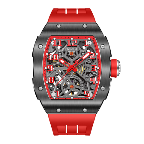 1980A Automatic Watch Red - Rosso