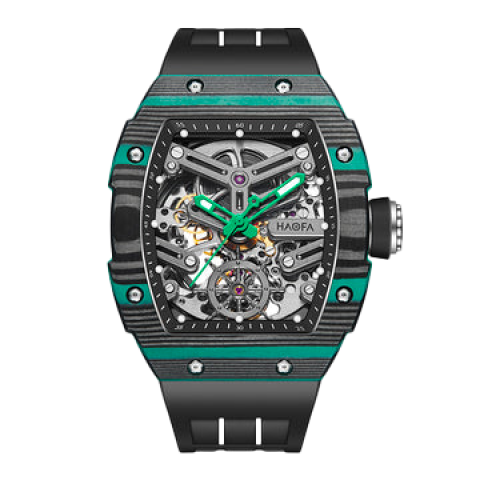 1982 Navigator Skeleton Carbon Green - Verde