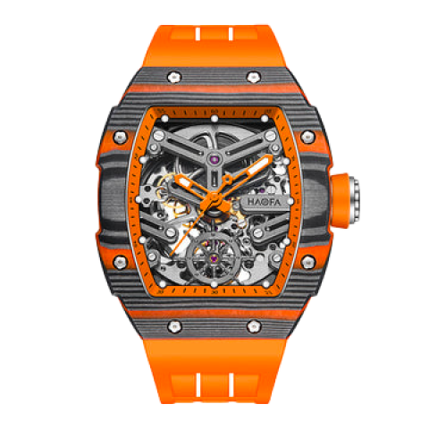 1982 Navigator Skeleton Carbon Orange - Arancio