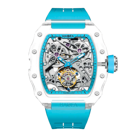 2201 Crystal Skeleton Azul - Azzurro