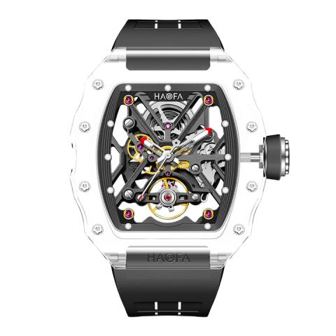 2202 Crystal Skeleton Black - Nero