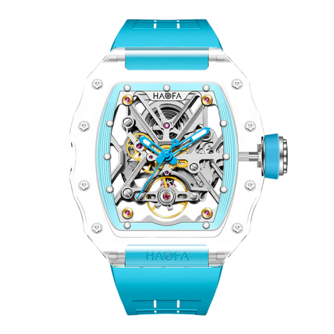 2202 Crystal Skeleton Blue - Blu