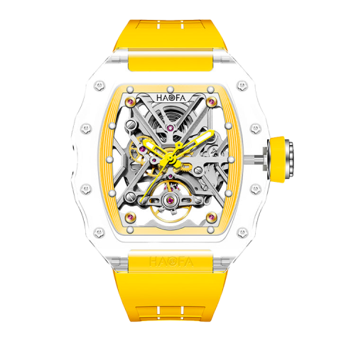 2202 Crystal Skeleton Yellow - Giallo