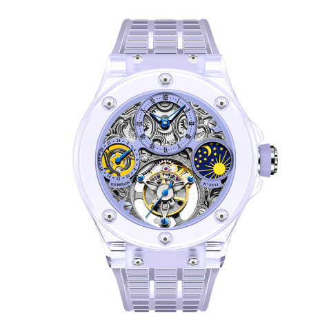 2231 Crystal Skeleton Purple - Viola