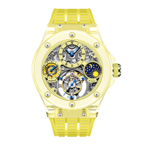 2231 Crystal Skeleton Yellow - Giallo