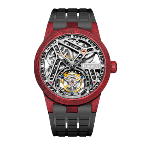 2330 Double Spring Carbon Red - Rosso